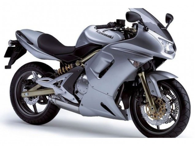 Mejores Carenados Moto Kawasaki Ninja 650 EX650 2006-2008 - Plata Metalizado