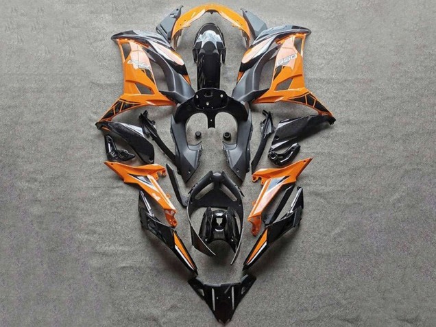 Mejores Carenados Moto Kawasaki Ninja 650 EX650 2020-2025 - Naranja Negro
