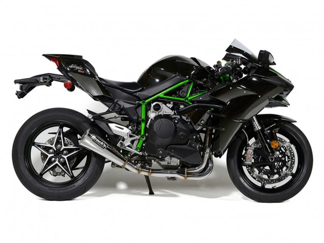 Mejores Carenados Moto Kawasaki Ninja H2 2015-2022 - Negro