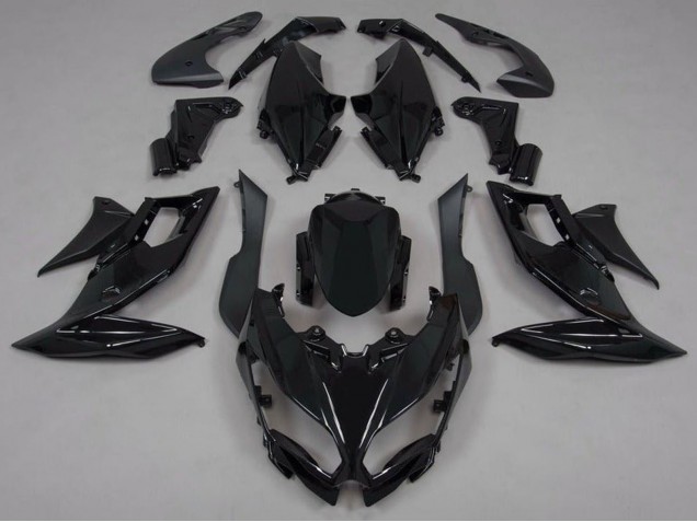 Mejores Carenados Moto Kawasaki Versys 650 2015-2021 - Negro Brillante