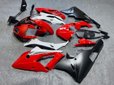 Mejores Carenados Moto BMW S1000RR 2017-2018 - Rojo Blanco Negro Mate