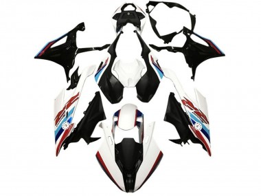 Mejores Carenados Moto BMW S1000RR 2019-2022 - Blanco Azul Rojo Azul Claro