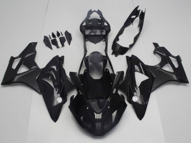 Mejores Carenados Moto BMW S1000RR 2019-2022 - Negro Negro Mate