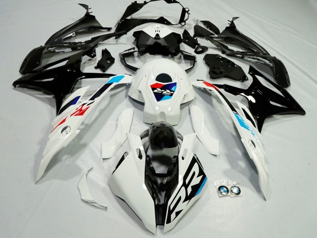 Mejores Carenados Moto BMW S1000RR 2023-2024 - Blanco Azul Claro Rojo Negro Brillante