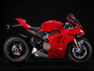 Mejores Carenados Moto Ducati Panigale V4 V4S 2022-2024 - Rojo