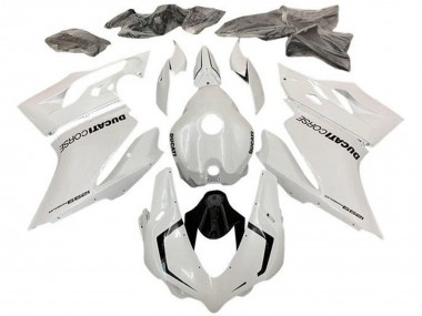 Mejores Carenados Moto Ducati 1299 2015-2020 - Blanco Perla