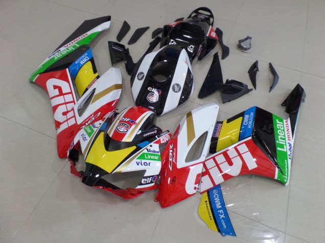 Mejores Carenados Moto Honda CBR1000RR 2004-2005 - Blanco Rojo Negro Amarillo Verde Givi