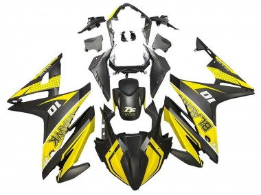 Mejores Carenados Moto Honda CBR500R 2016-2018 - Amarillo Negro Mate
