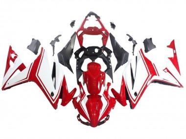 Mejores Carenados Moto Honda CBR500R 2016-2018 - Blanco Rojo