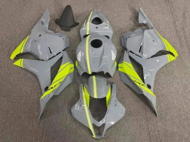 Mejores Carenados Moto Honda CBR600RR 2007-2008 - Nardo Gris Neon Amarillo