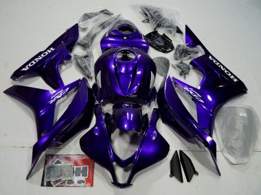 Mejores Carenado Moto Honda CBR600RR 2007-2008 - Azul Negro Brillante