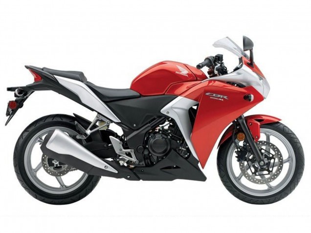 Mejores Carenado Moto Honda CBR250RR 2011-2015 - Plata Rosa