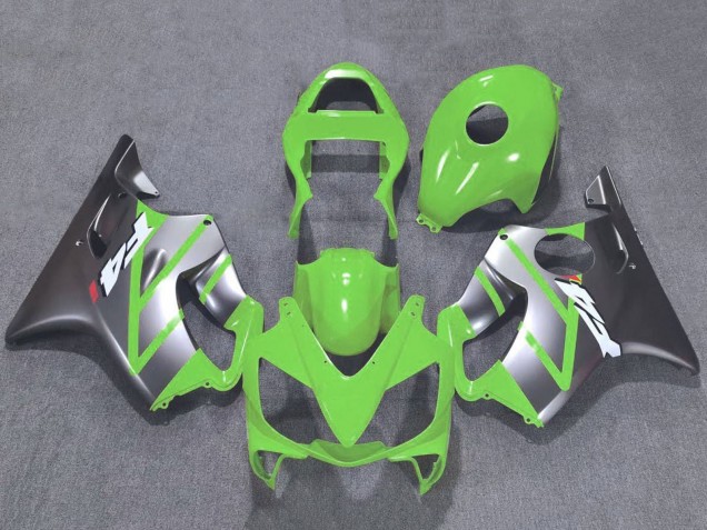 Mejores Carenados Moto Honda CBR600 F4i 2001-2003 - Plata Verde