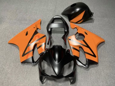 Mejores Carenados Moto Honda CBR600 F4i 2001-2003 - Naranja Negro Mate