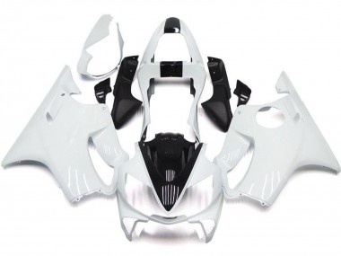 Mejores Carenados Moto Honda CBR600 F4i 2001-2003 - Blanco Negro
