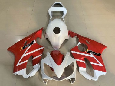 Mejores Carenados Moto Honda CBR600 F4i 2001-2003 - Blanco Rojo