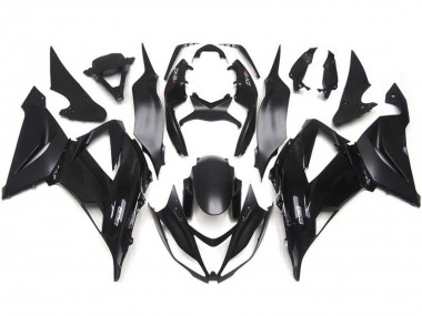 Mejores Kits Carenado Moto Kawasaki ZX6R 2013-2018 - Negro Brillante Negro Mate