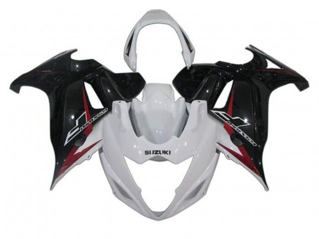 Mejores Carenados Moto Suzuki GSX650F 2008-2013 - Blanco Negro Rojo