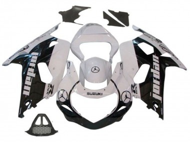 Mejores Carenados Moto Suzuki GSXR1000 2000-2002 - Blanco Negro Jordan