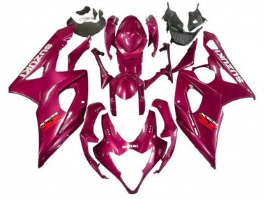 Mejores Carenados Moto Suzuki GSXR 1000 2005-2006 - Rojo Magenta