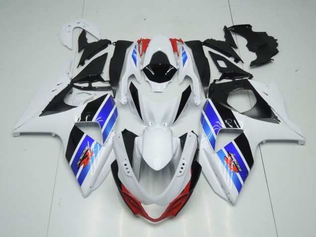 Mejores Carenados Moto Suzuki GSXR 1000 2009-2016 - Blanco Negro Azul Rojo