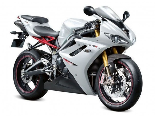 Mejores Carenado Moto Triumph Daytona 675 Triple 2006-2008 - Blanco