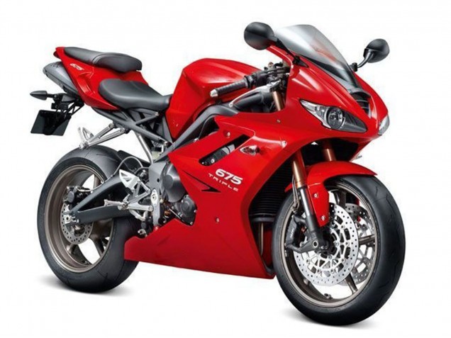 Mejores Kits Carenado Moto Triumph Daytona 675 Triple 2006-2008 - Rojo