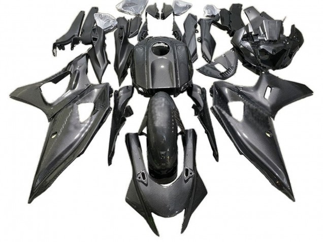 Mejores Carenados Moto Yamaha YZF R7 2021-2024 - Falso FibraCarbono