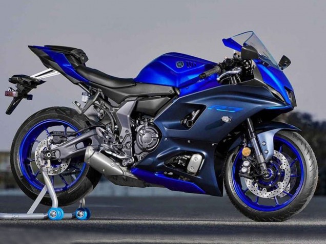 Mejores Carenados Moto Yamaha YZF R7 2021-2024 - Azul Azul Mate