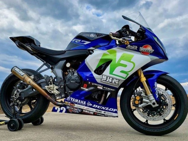 Mejores Carenados Moto Yamaha YZF R7 2021-2024 - Azul N2