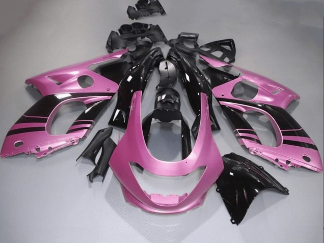 Mejores Carenados Moto Yamaha YZF600R Thundercat 1996-2007 - Rosa Negro Brillante