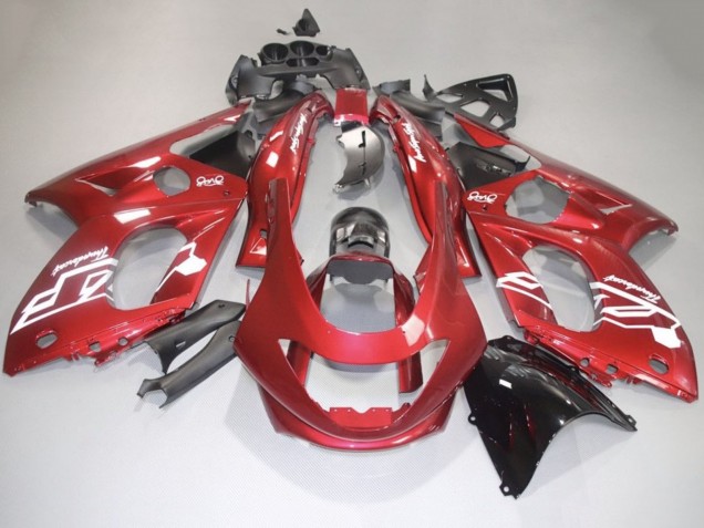 Mejores Carenados Moto Yamaha YZF600R Thundercat 1996-2007 - Rojo Blanco