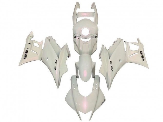 Mejores Carenados Moto Yamaha YZF R3/R25 2022-2024 - Blanco Perla