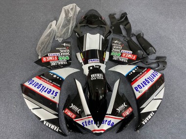 Mejores Carenados Moto Yamaha YZF 1000 R1 2009-2011 - Blanco Negro Rojo Sterilgarda Carrera