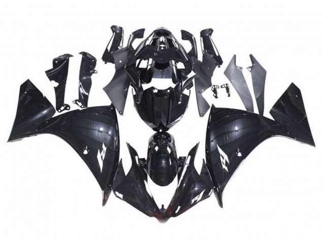 Mejores Carenados Moto Yamaha YZF 1000 R1 2009-2011 - Negro Brillante