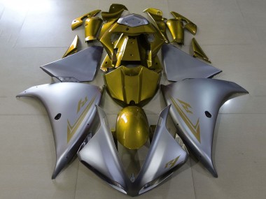 Mejores Carenados Moto Yamaha YZF 1000 R1 2009-2011 - Plata Oro