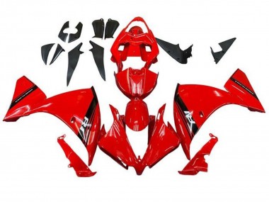 Mejores Carenados Moto Yamaha YZF 1000 R1 2009-2011 - Rojo Negro Raya
