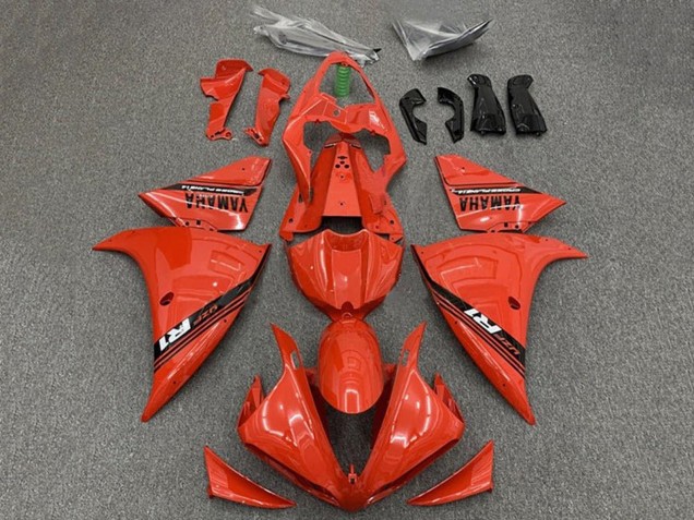 Mejores Carenados Moto Yamaha YZF 1000 R1 2012-2014 - Rojo Negro