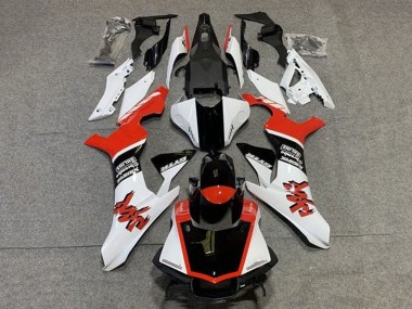 Mejores Carenados Moto Yamaha YZF 1000 R1 2015-2019 - Blanco Rojo Negro GYTR