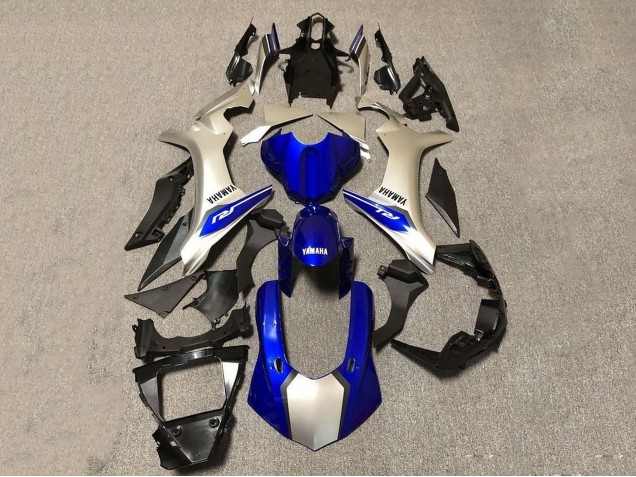 Mejores Carenados Moto Yamaha YZF 1000 R1 2015-2019 - Plata Azul
