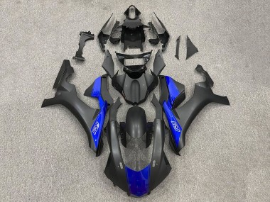 Mejores Carenados Moto Yamaha YZF 1000 R1 2015-2019 - Negro Mate Azul