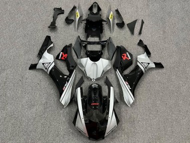 Mejores Carenados Moto Yamaha YZF 1000 R1 2015-2019 - Plata Negro