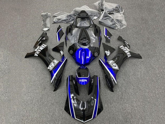 Mejores Carenados Moto Yamaha YZF 1000 R1 2015-2019 - Azul Blanco Negro GYTR