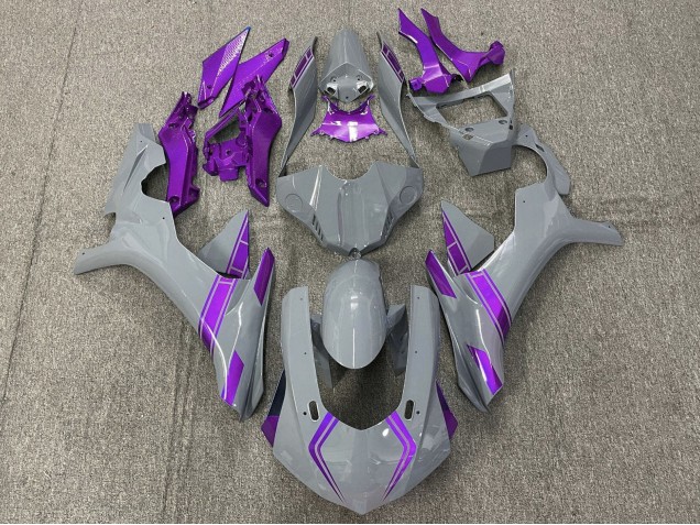 Mejores Carenados Moto Yamaha YZF 1000 R1 2015-2019 - Nardo Gris Púrpura