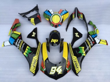Mejores Carenados Moto Yamaha YZF 1000 R1 2015-2019 - Blanco Azul Verde Amarillo Rojo RuedaColores 94