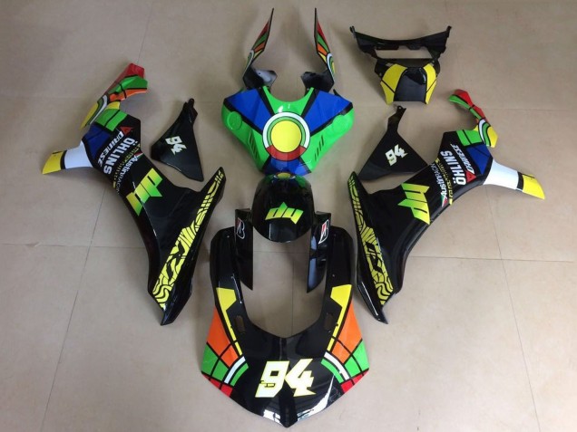 Mejores Carenados Moto Yamaha YZF 1000 R1 2015-2019 - Verde Azul Amarillo Negro Rojo RuedaColores 94