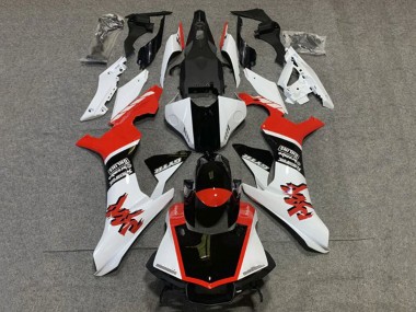 Mejores Carenados Moto Yamaha YZF 1000 R1 2020-2025 - Blanco Rojo Negro Brillante GYTR