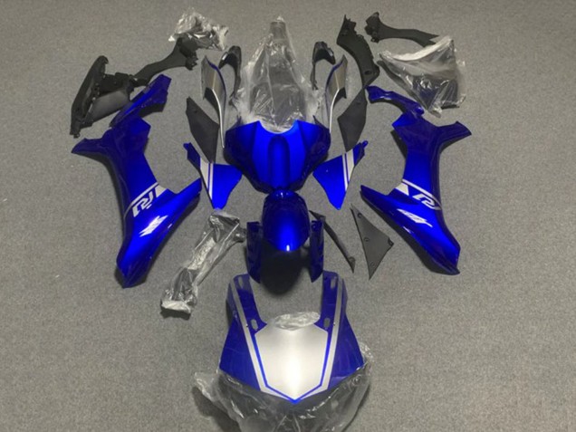 Mejores Carenados Moto Yamaha YZF 1000 R1 2020-2025 - Azul Plata
