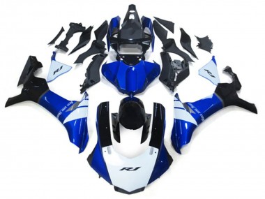 Mejores Kits Carenado Moto Yamaha YZF 1000 R1 2020-2025 - Blanco Azul Negro Brillante