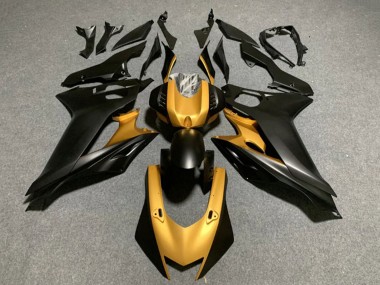 Mejores Carenados Moto Yamaha YZF 1000 R1 2020-2025 - Oro Negro Mate